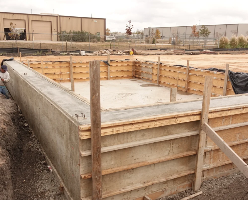 Lewis Brothers Concrete Retaining Wall6